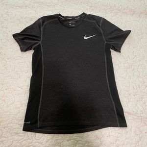 Women’s black Nike running shirt size Small